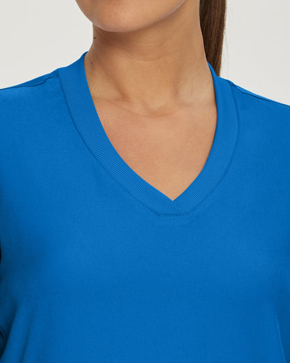 Forward 3-Pocket V-Neck Top  | Ultra Violet