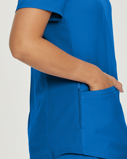 Forward 3-Pocket V-Neck Top  | Ultra Violet