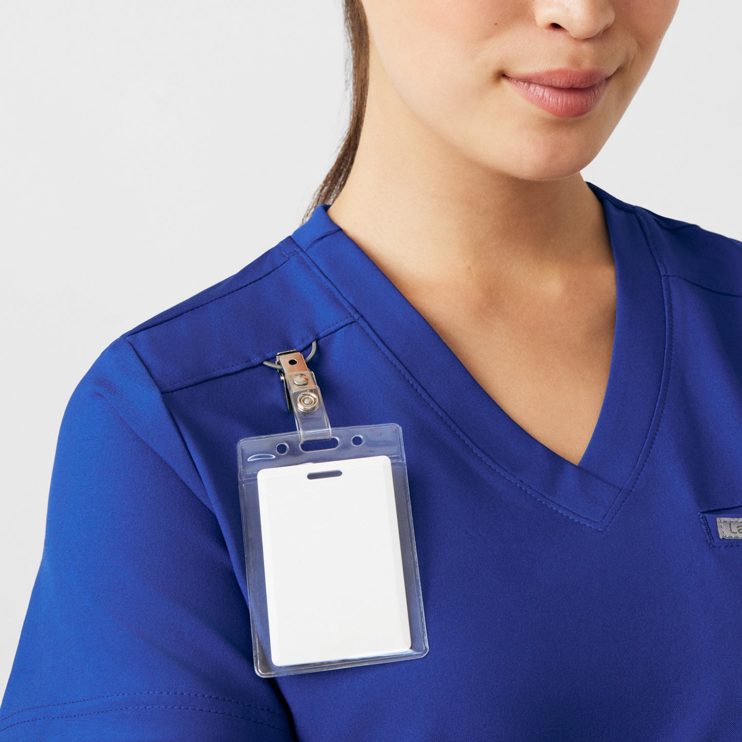 Forward 2-Pocket V-Neck Top  | Galaxy