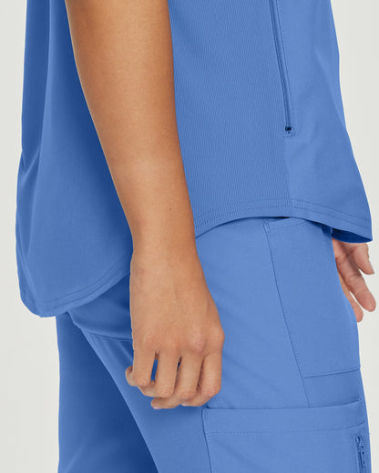 Forward 2-Pocket V-Neck Top  | Ultra Violet