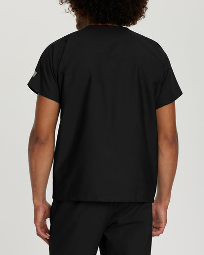 Scrub Zone V-Neck Top  | Black