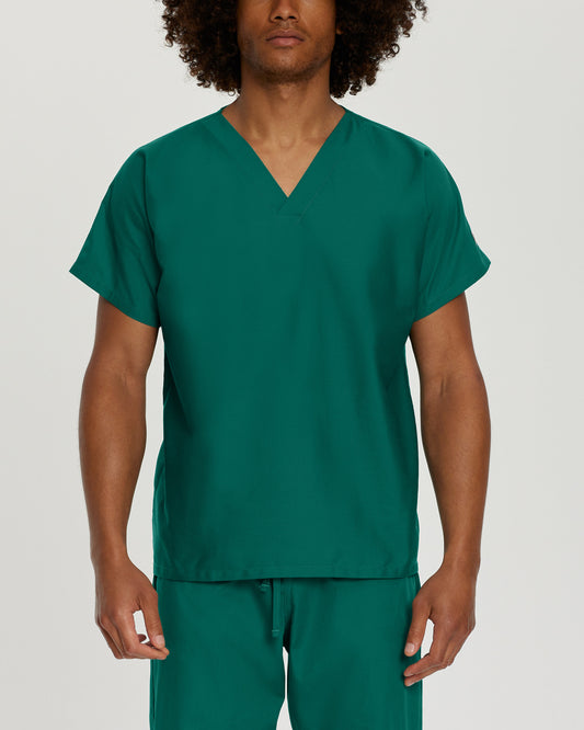Scrub Zone V-Neck Top  | Hunter