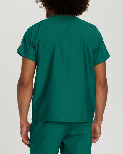 Scrub Zone V-Neck Top  | Hunter