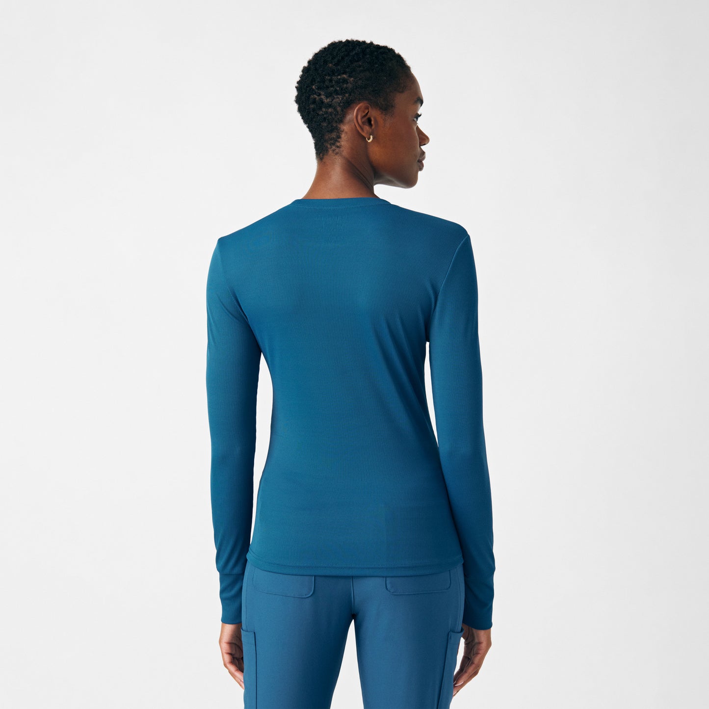 Forward 1-Pocket Long-Sleeve Tee  | Caribbean