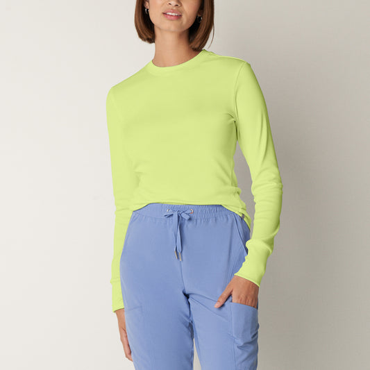 Forward 1-Pocket Long-Sleeve Tee  | Citron