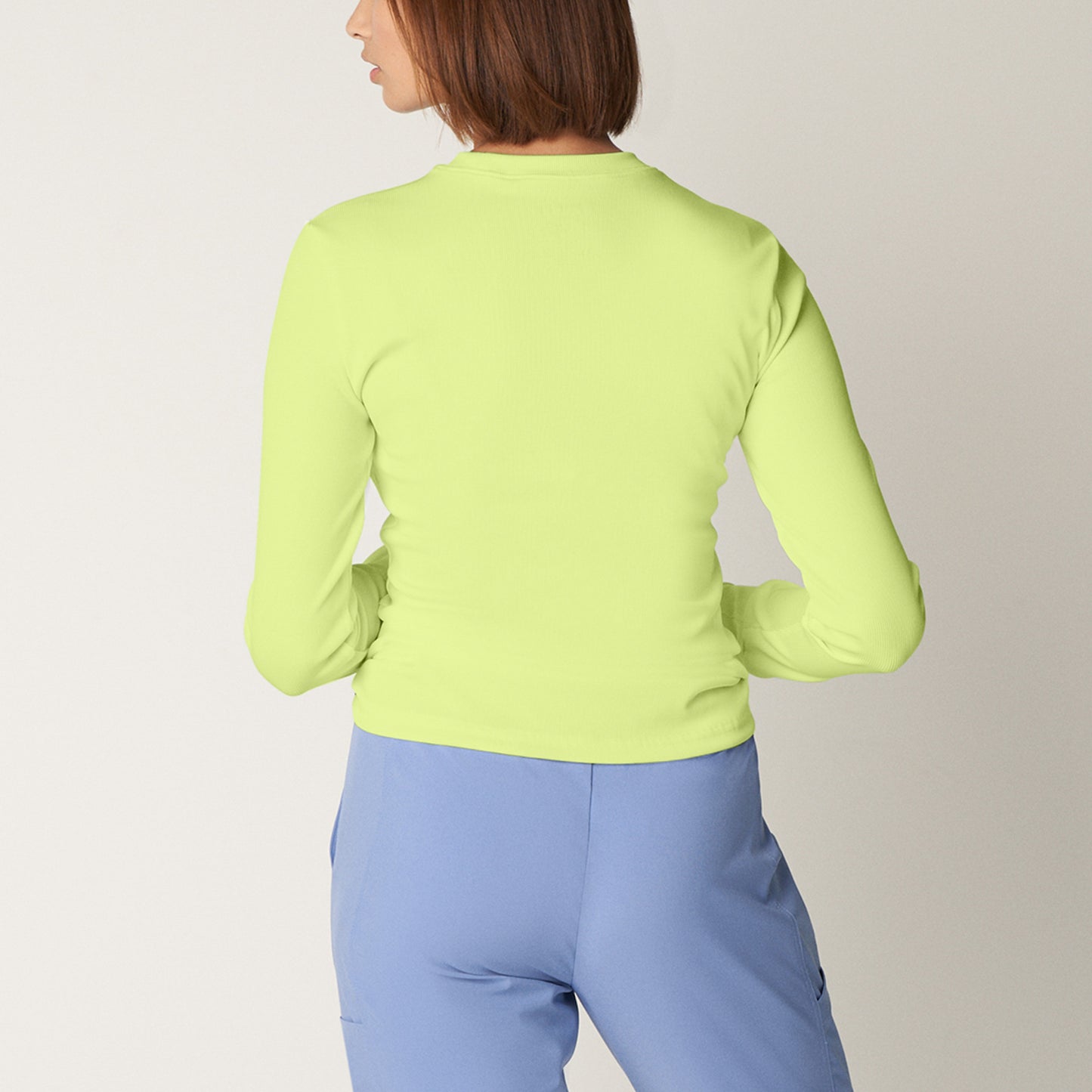 Forward 1-Pocket Long-Sleeve Tee  | Citron