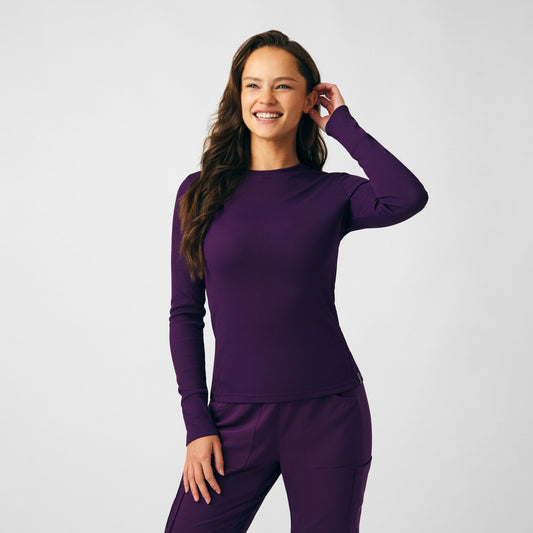 Forward 1-Pocket Long-Sleeve Tee  | Eggplant