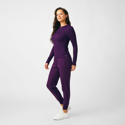 Forward 1-Pocket Long-Sleeve Tee  | Eggplant