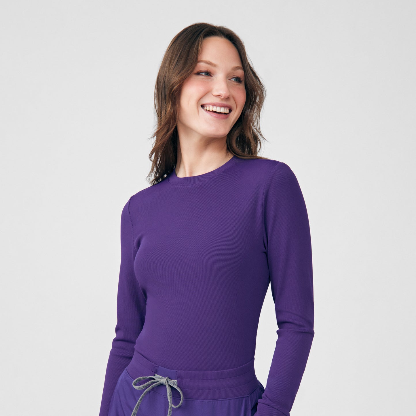 Forward 1-Pocket Long-Sleeve Tee  | Grape