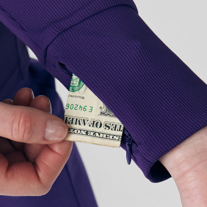 Forward 1-Pocket Long-Sleeve Tee  | Grape