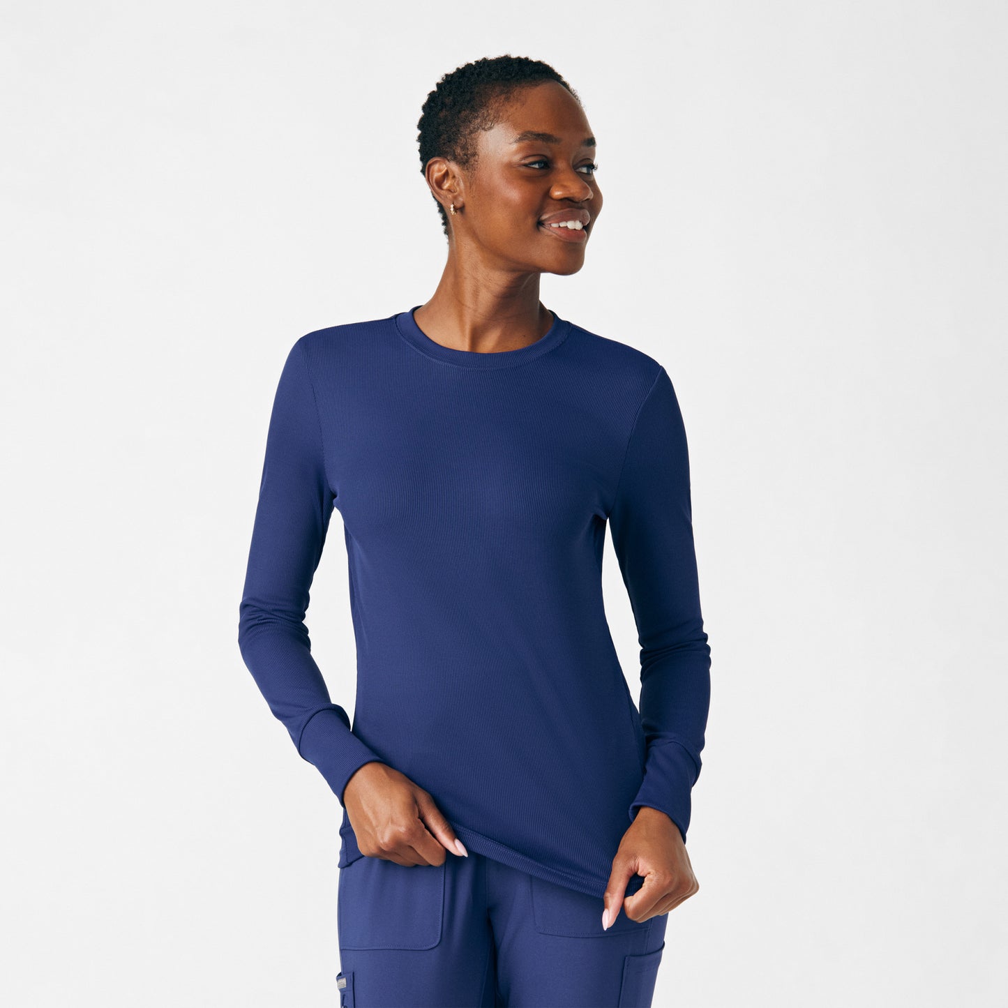 Forward 1-Pocket Long-Sleeve Tee  | Navy