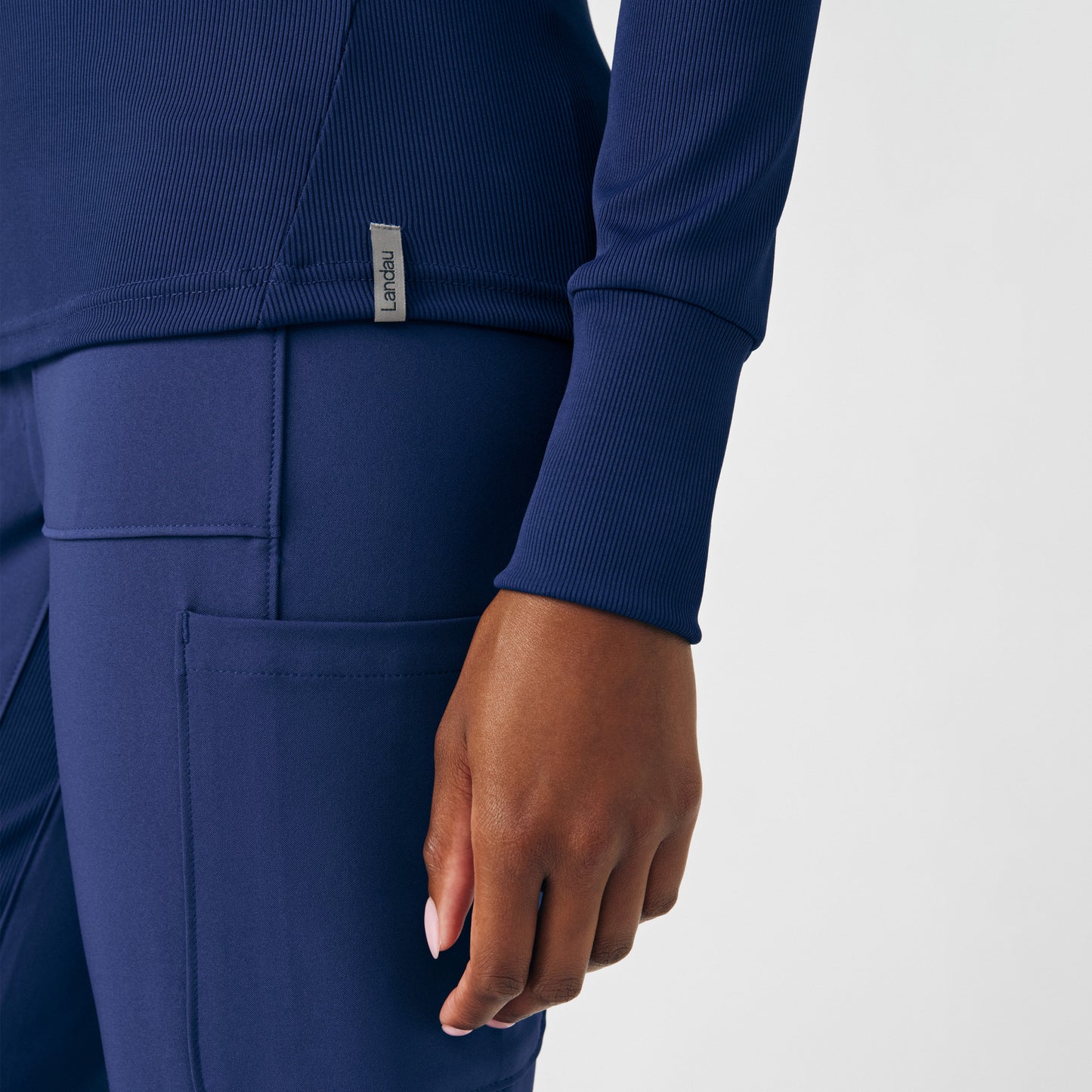 Forward 1-Pocket Long-Sleeve Tee  | Navy