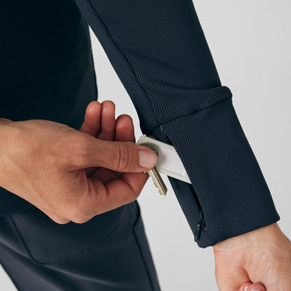 Forward 1-Pocket Long-Sleeve Tee  | Pewter