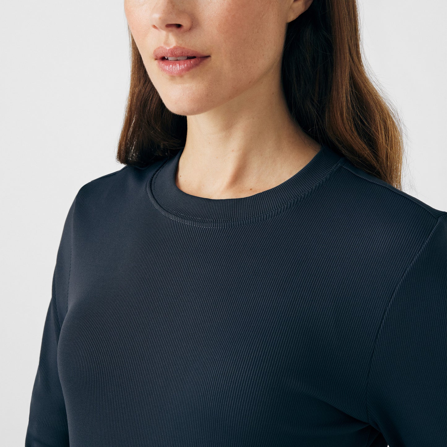 Forward 1-Pocket Long-Sleeve Tee  | Pewter