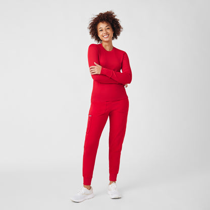 Forward 1-Pocket Long-Sleeve Tee  | Red