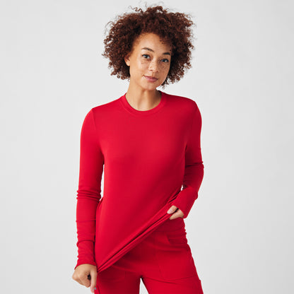 Forward 1-Pocket Long-Sleeve Tee  | Red