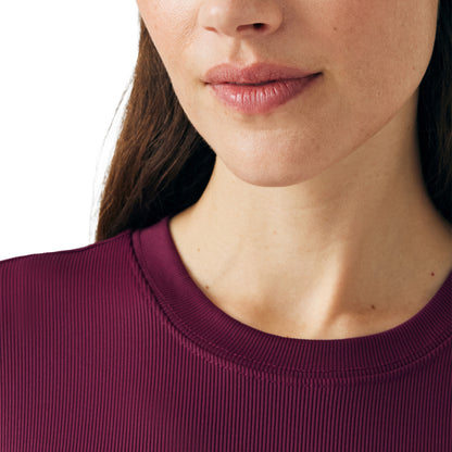 Forward 1-Pocket Long-Sleeve Tee  | Wine