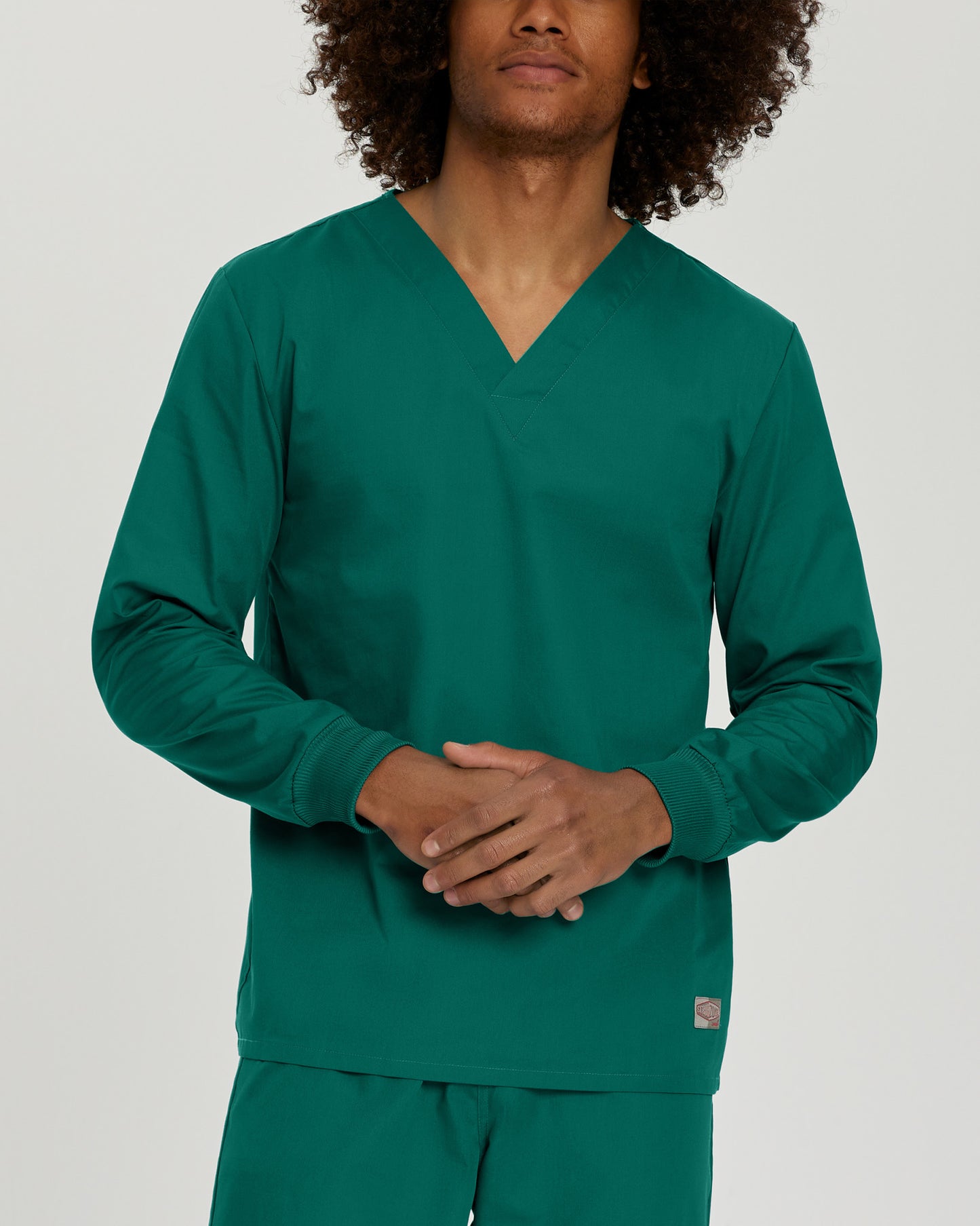 Scrub Zone V-Neck Top  | Hunter
