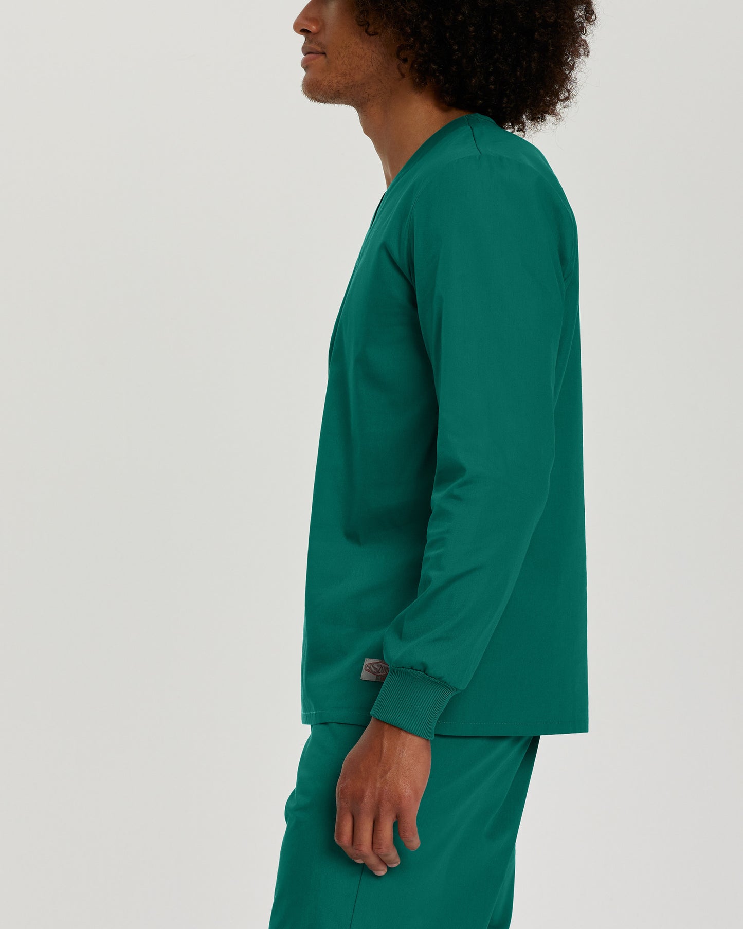Scrub Zone V-Neck Top  | Hunter