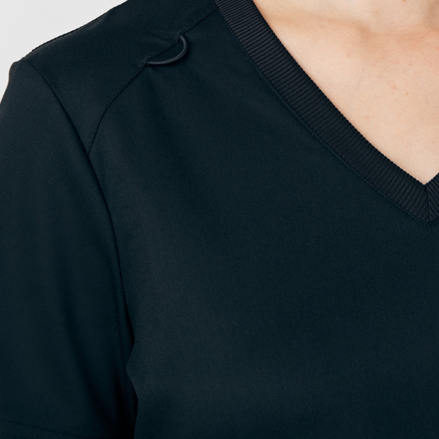 ProFlex 3-Pocket V-Neck Top  | Black