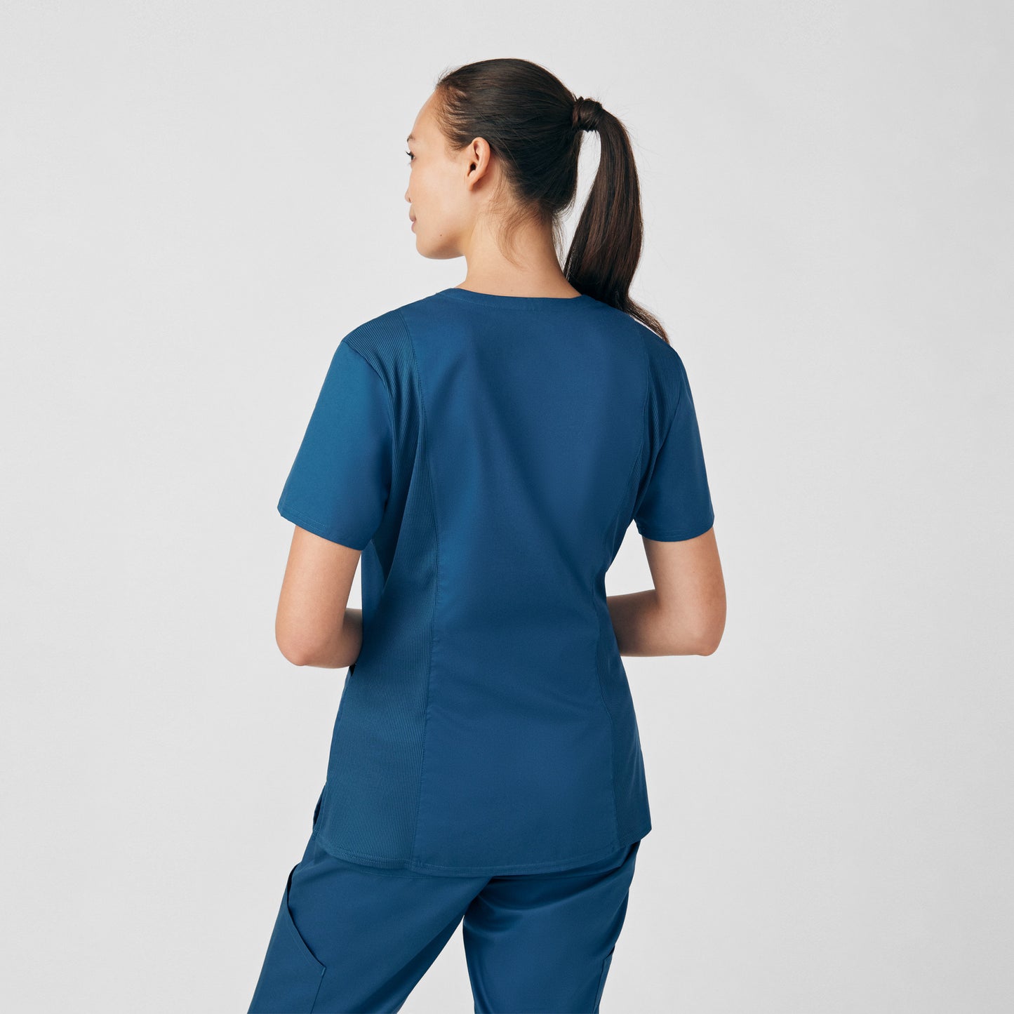 ProFlex 3-Pocket V-Neck Top  | Caribbean