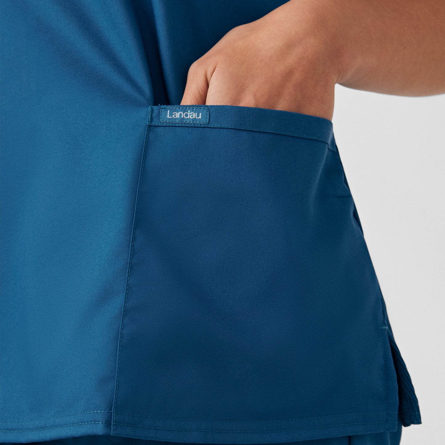 ProFlex 3-Pocket V-Neck Top  | Caribbean