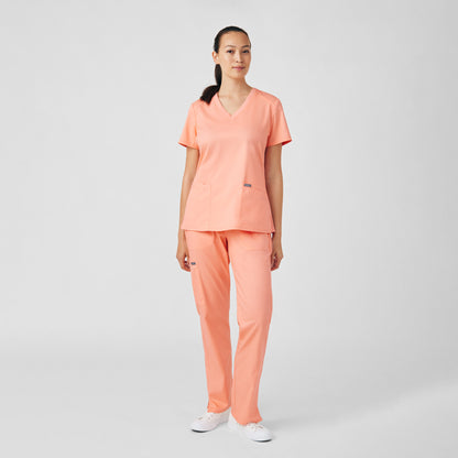 ProFlex 3-Pocket V-Neck Top  | Desert Flower