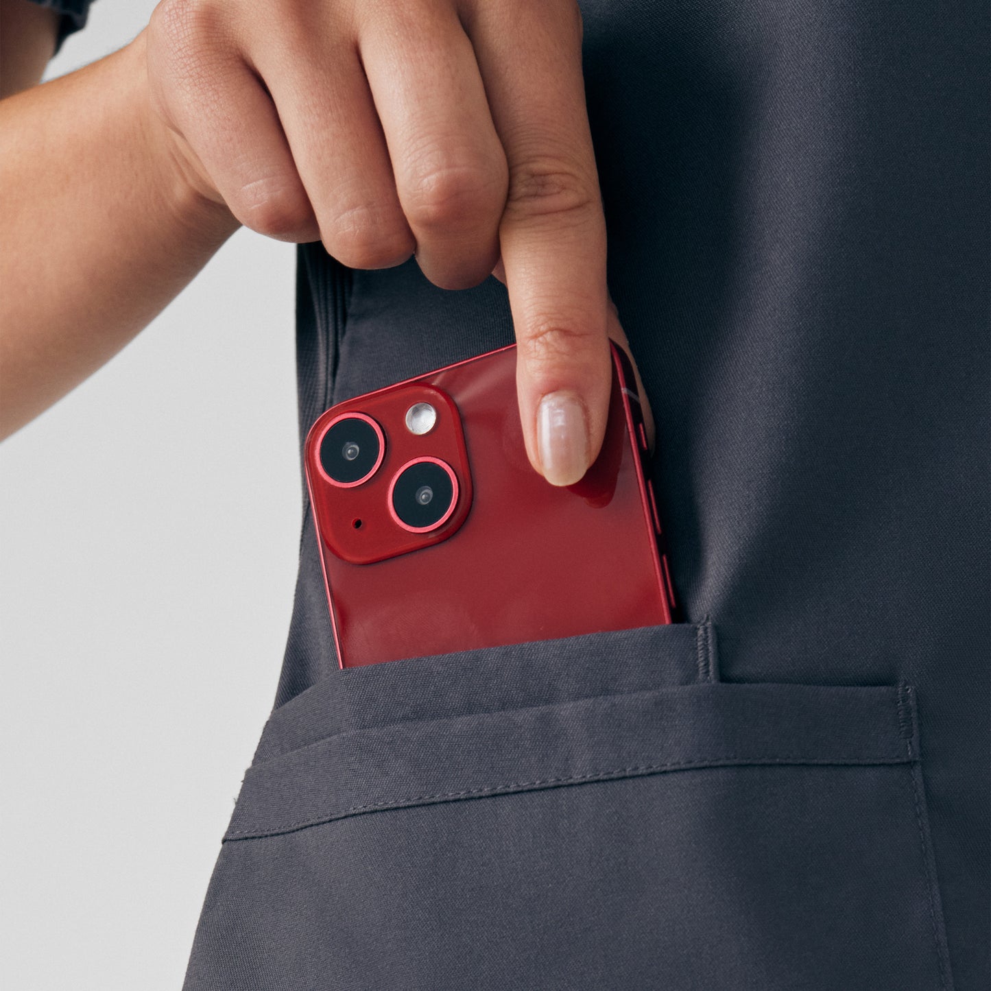 ProFlex 3-Pocket V-Neck Top  | Graphite