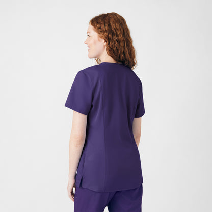 ProFlex 3-Pocket V-Neck Top  | Grape