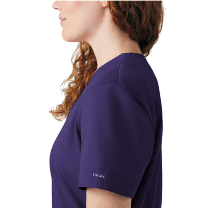 ProFlex 3-Pocket V-Neck Top  | Grape