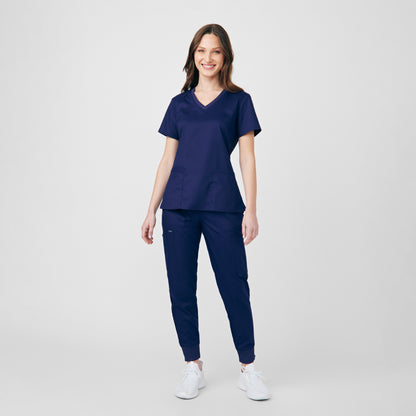 ProFlex 3-Pocket V-Neck Top  | True Navy