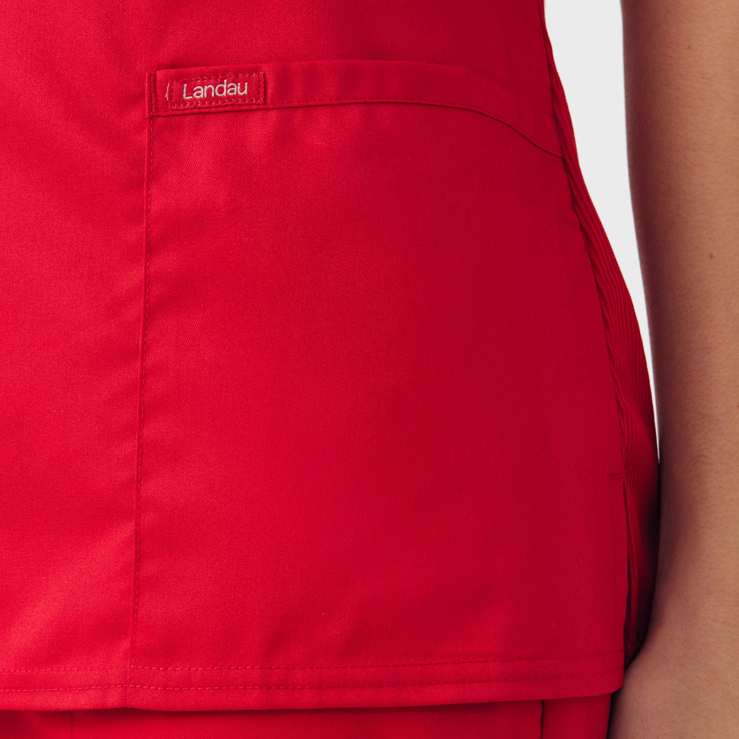 ProFlex 3-Pocket V-Neck Top  | True Red