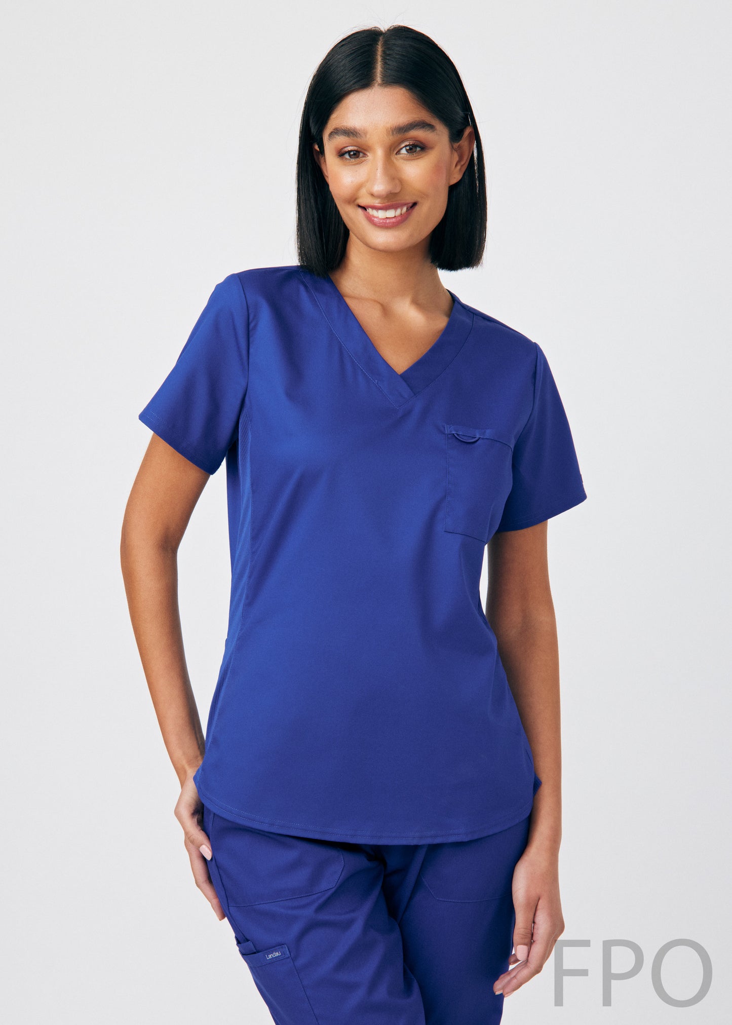 ProFlex 2-Pocket V-Neck Top  | Galaxy