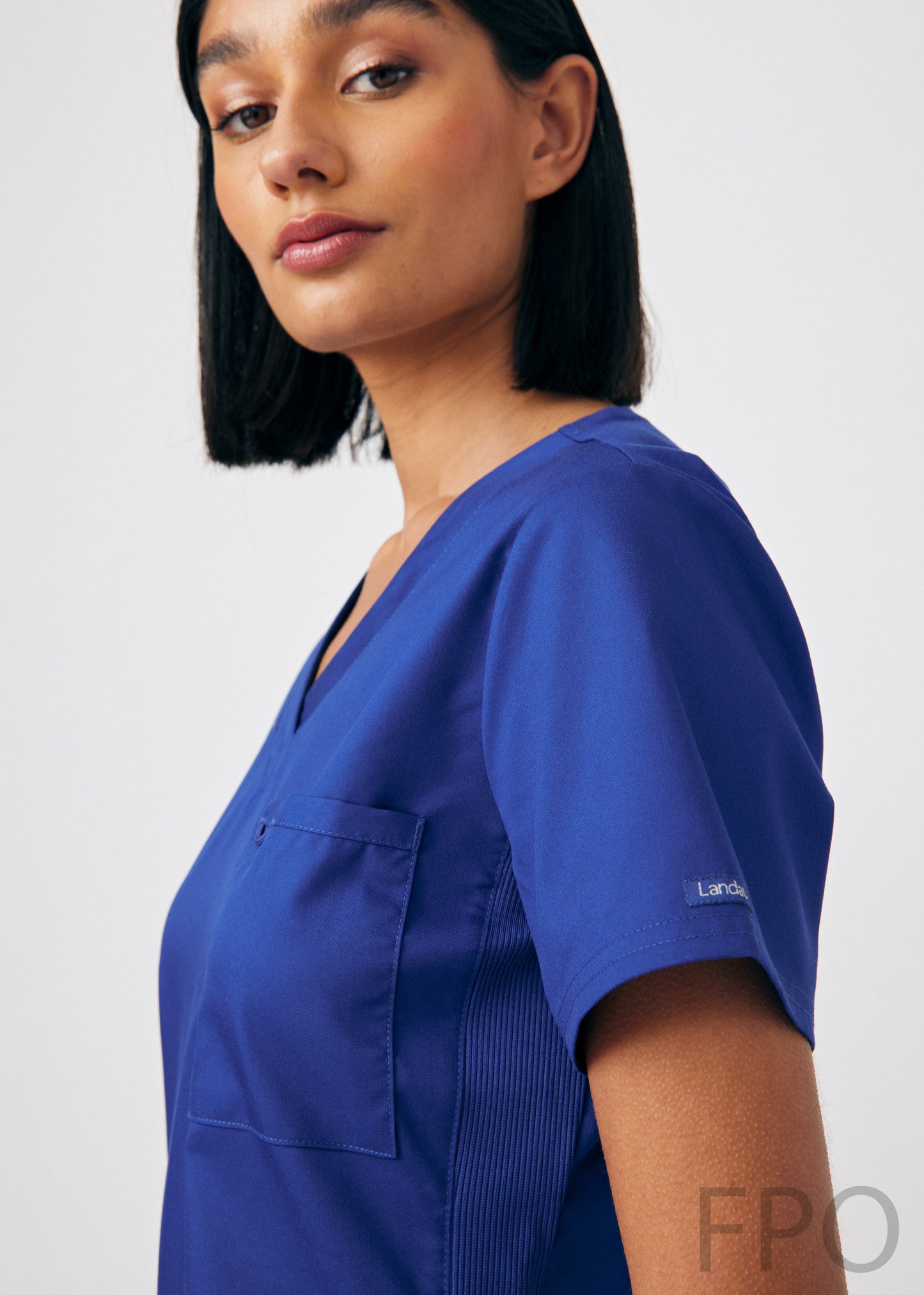 ProFlex 2-Pocket V-Neck Top  | Galaxy