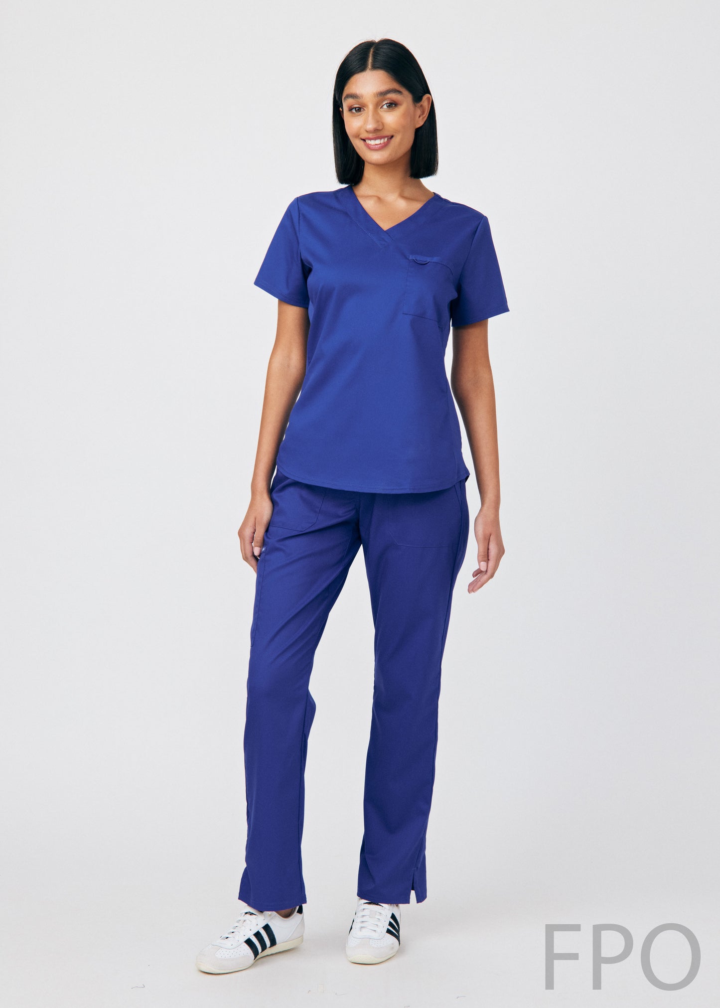 ProFlex 2-Pocket V-Neck Top  | Galaxy