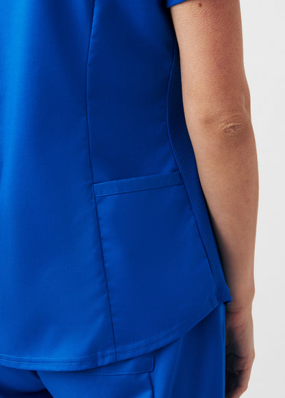 ProFlex 2-Pocket V-Neck Top  | Royal