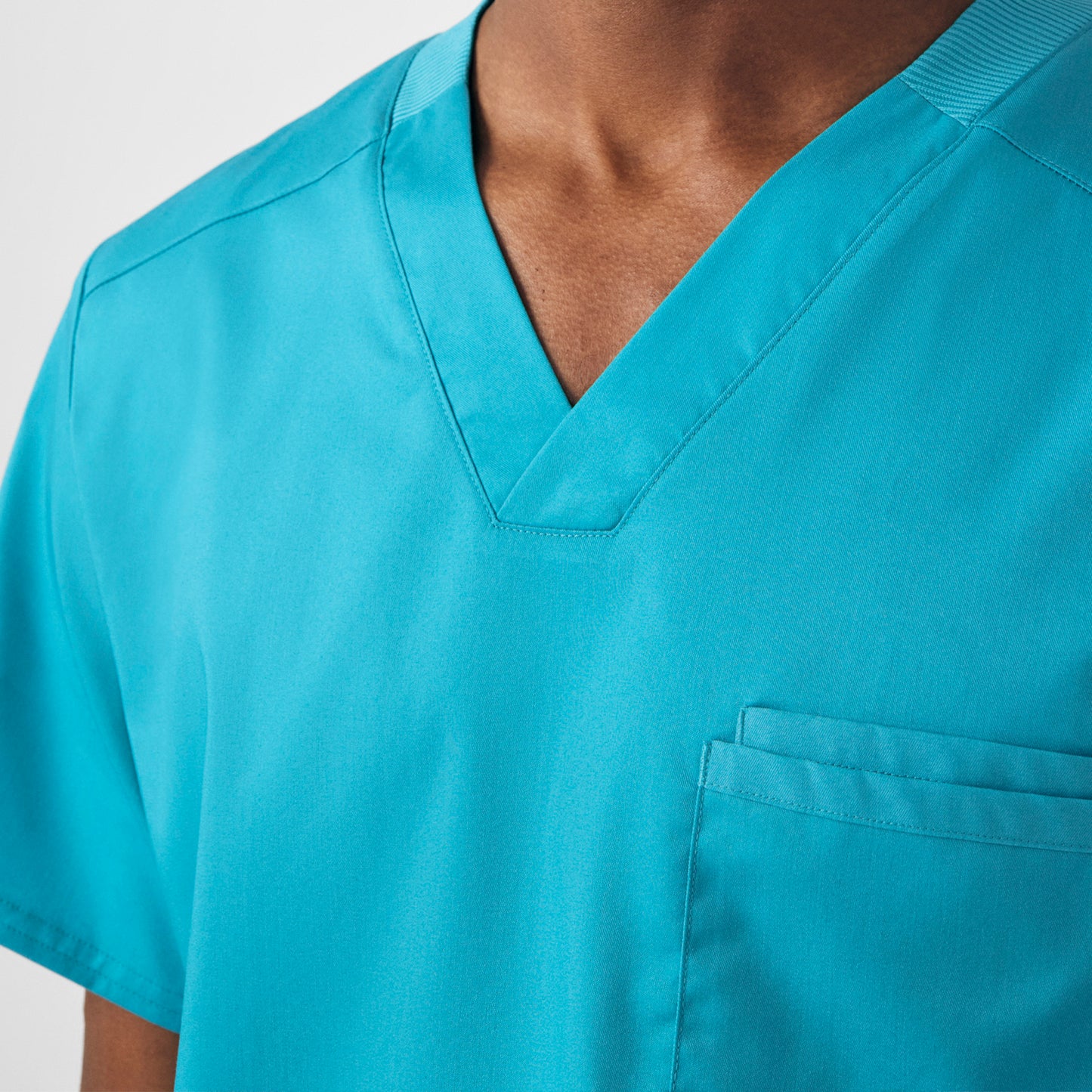 ProFlex 2-Pocket V-Neck Top  | Teal