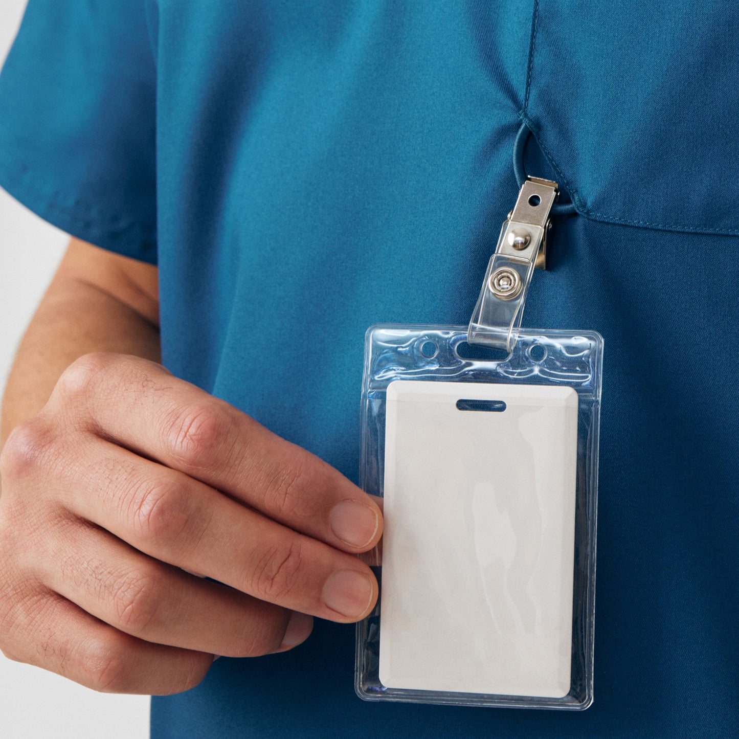 ProFlex 2-Pocket V-Neck Top  | Caribbean