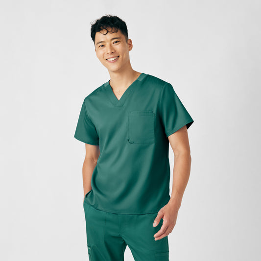 ProFlex 2-Pocket V-Neck Top  | Hunter
