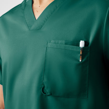 ProFlex 2-Pocket V-Neck Top  | Hunter