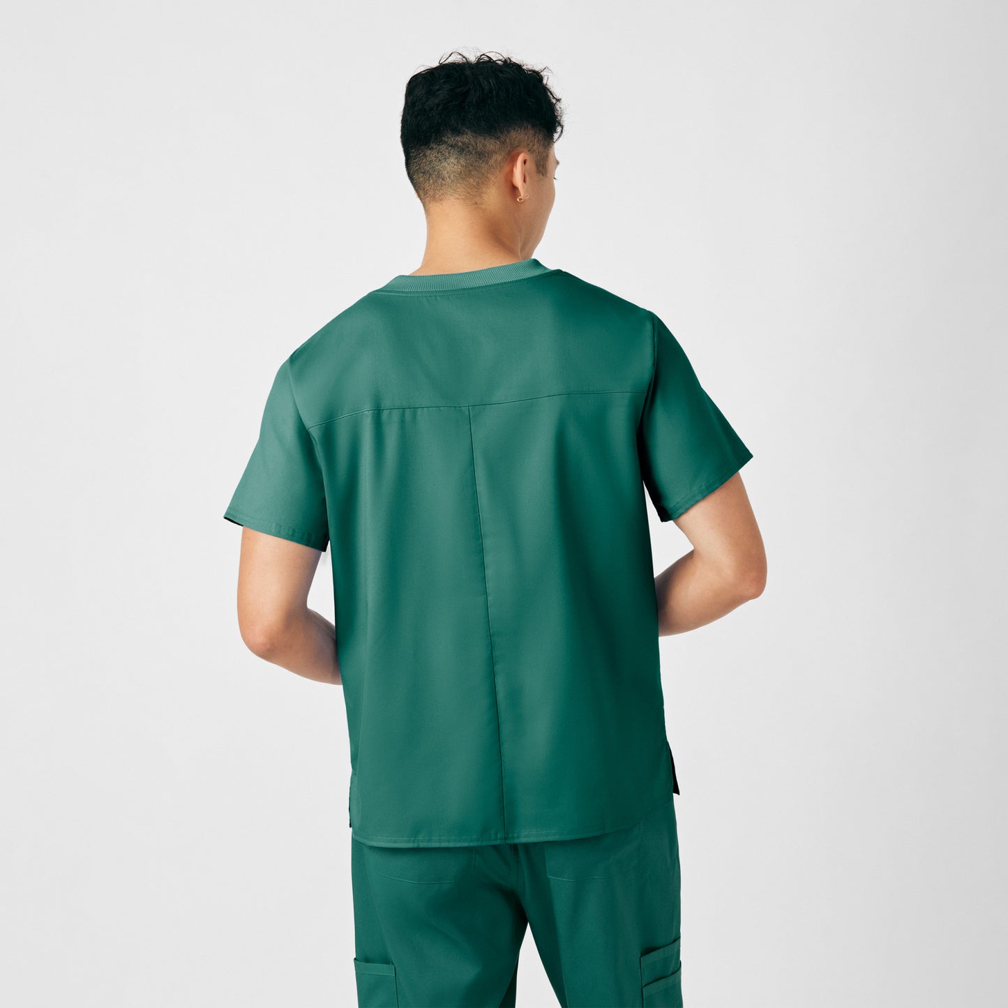 ProFlex 2-Pocket V-Neck Top  | Hunter