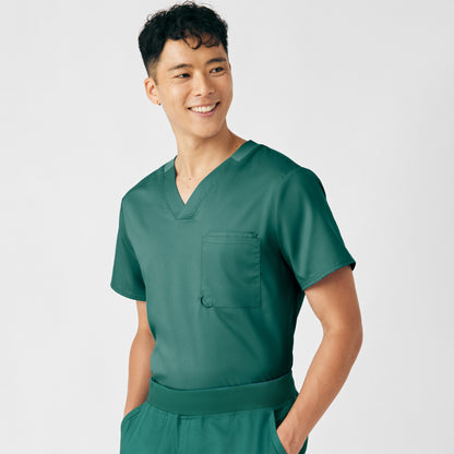 ProFlex 2-Pocket V-Neck Top  | Hunter