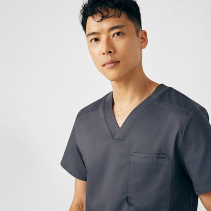 ProFlex 2-Pocket V-Neck Top  | Graphite