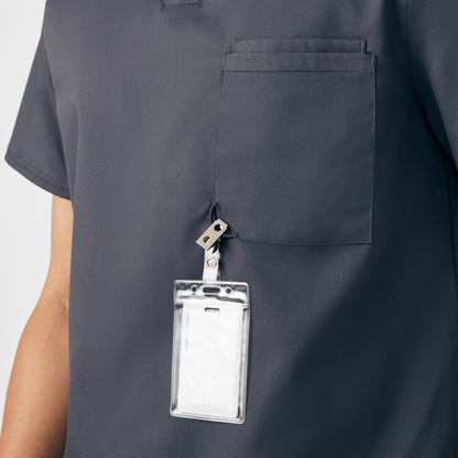 ProFlex 2-Pocket V-Neck Top  | Graphite