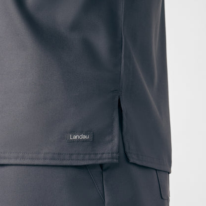 ProFlex 2-Pocket V-Neck Top  | Graphite