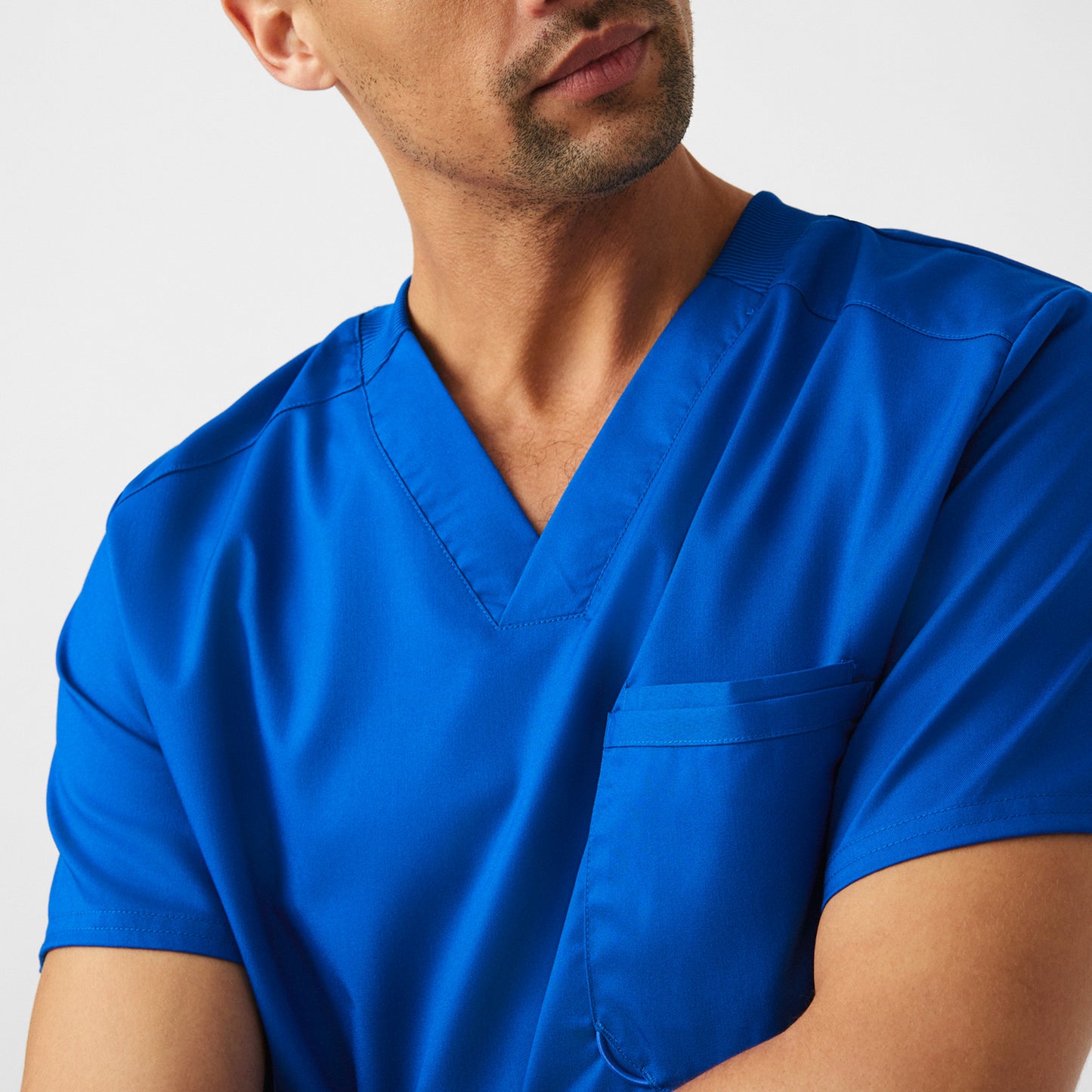 ProFlex 2-Pocket V-Neck Top  | Royal