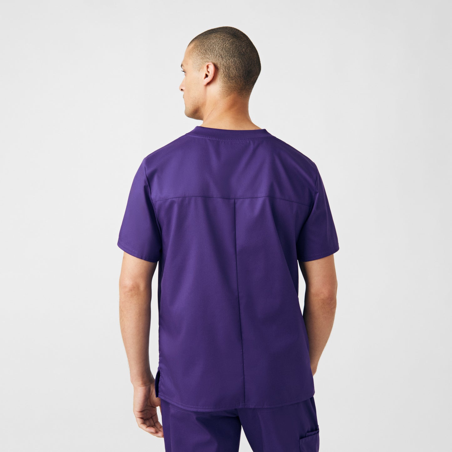 ProFlex 2-Pocket V-Neck Top  | Grape
