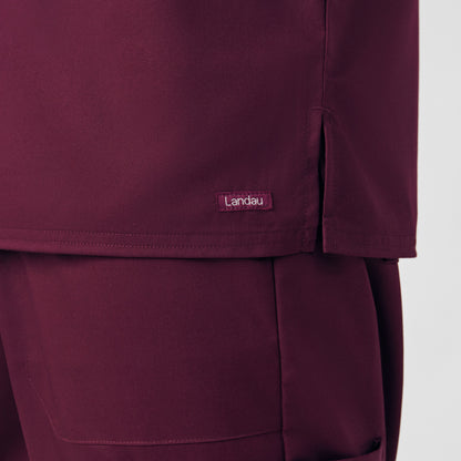 ProFlex 2-Pocket V-Neck Top  | Wine