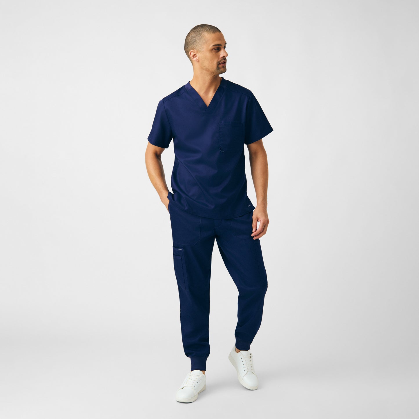 ProFlex 2-Pocket V-Neck Top  | True Navy