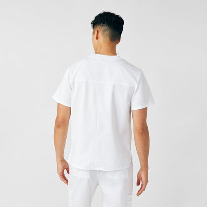ProFlex 2-Pocket V-Neck Top  | White